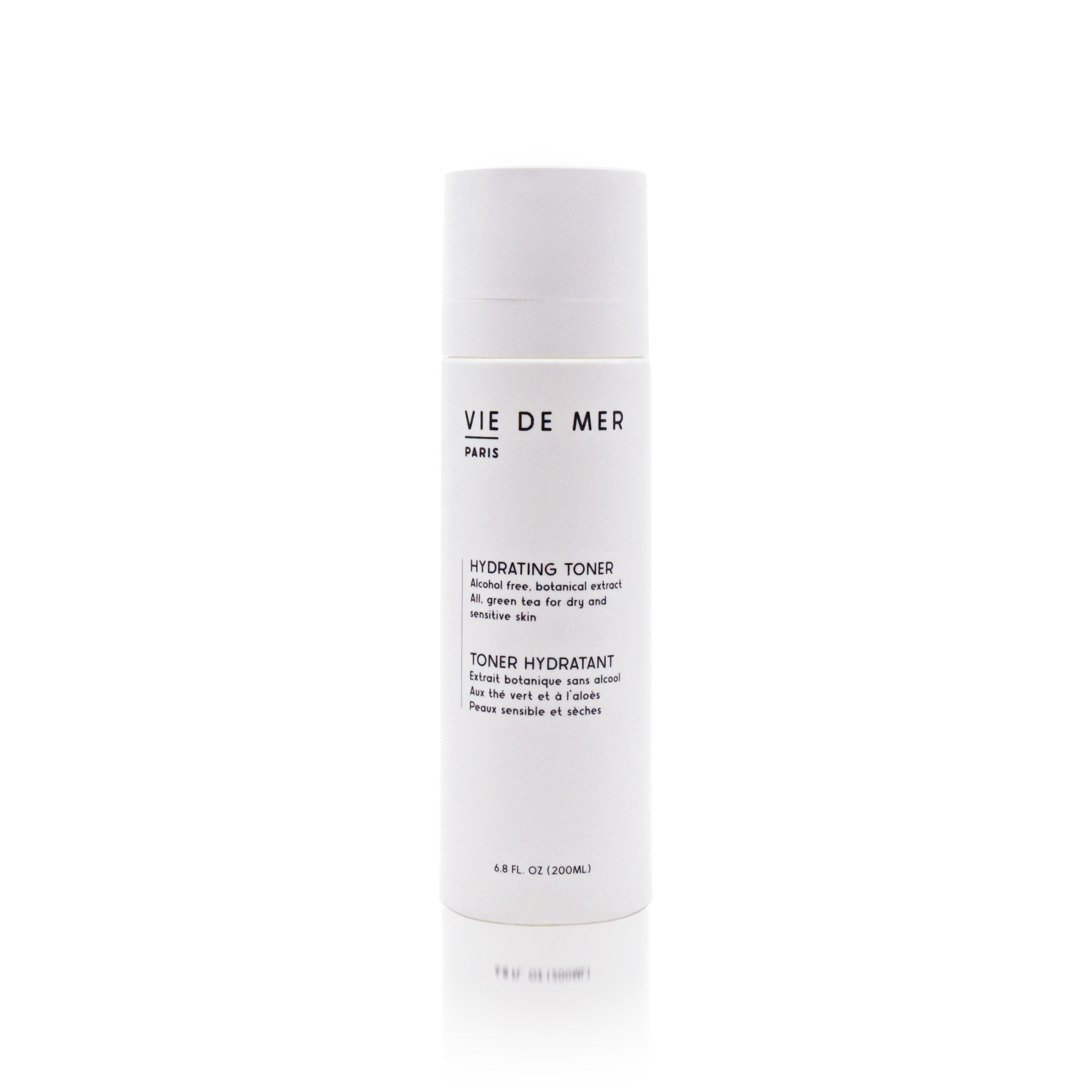 Vie De Mer's best selling alcohol free toner paraben free made in France